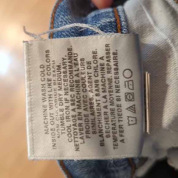 Joe's Jeans Rebel relaxed fit jeans baggy mid-rise women's size 31"* - Picture 7 of 7